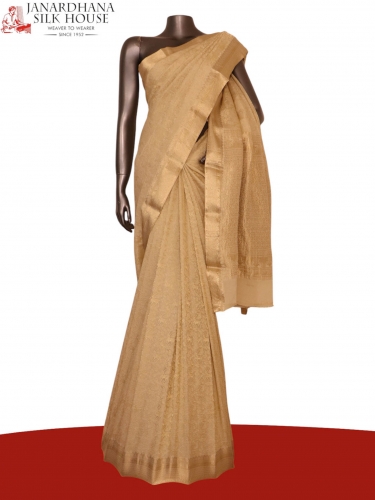 Pure Brocade Zari Crepe Silk Saree